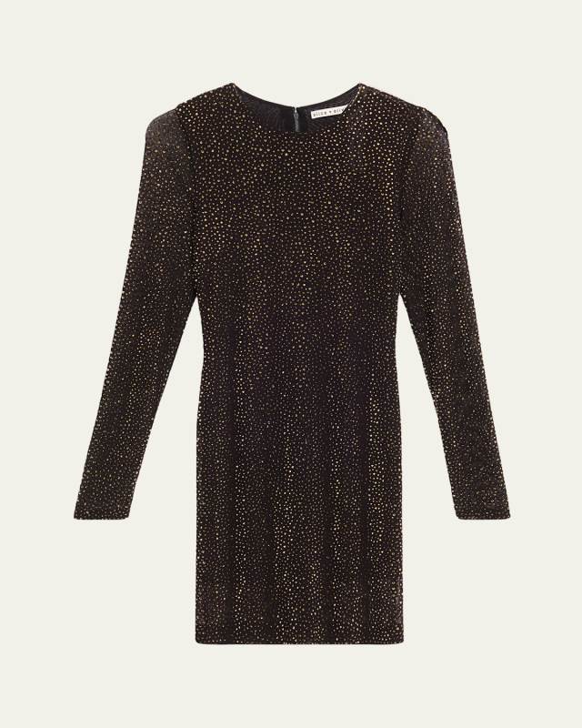 Delora Embellished Mini Dress